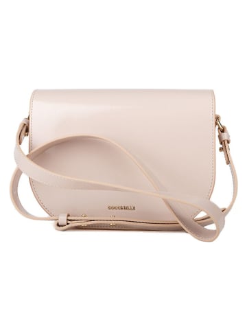 COCCINELLE Skórzana torebka w kolorze beżowym - 22 x 18 x 6 cm