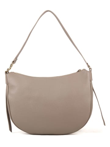 COCCINELLE Leren schoudertas lichtbruin - (L)34 x (B)26 x (H)5 cm