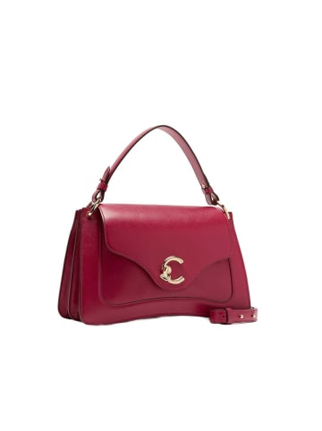 COCCINELLE Leren handtas rood - (B)29,5 x (H)18 x (D)9,5 cm