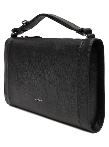 COCCINELLE Leren handtas zwart - (B)39 x (H)26 x (D)6 cm