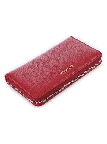 COCCINELLE Leren portemonnee rood - (B)18 x (H)10 cm