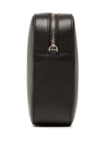 COCCINELLE Leder-Umhängetasche in Schwarz - (B)22 x (H)17 x (T)6 cm