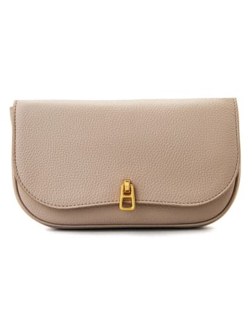 COCCINELLE Leder-Umhängetasche in Beige - (B)22 x (H)14 x (T)3 cm