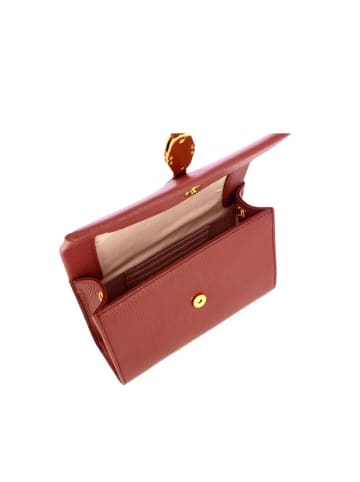 COCCINELLE Leren schoudertas lichtbruin - (B)20 x (H)13 x (D)6 cm