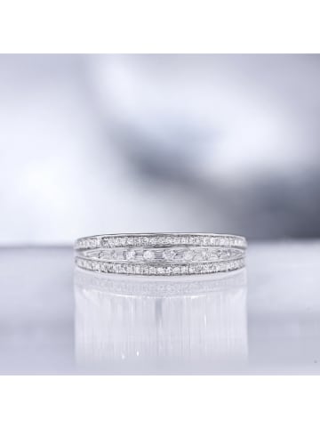 DIAMOND & CO Witgouden ring "Ces moments Ã  nous" met diamanten