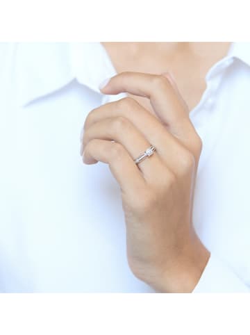 DIAMOND & CO Złoty pierścionek "La Promise" z diamentami