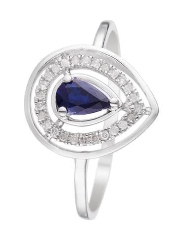 DIAMOND & CO Złoty pierścionek "Océane" z diamentami