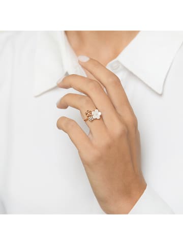 DIAMOND & CO Złoty pierścionek "Floraisons" z diamentami