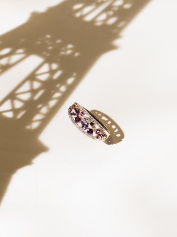 DIAMOND & CO Roségold-Ring mit Diamanten