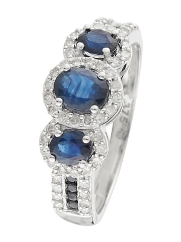 DIAMOND & CO Witgouden ring "Varis" met diamanten