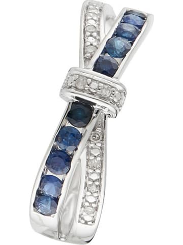 DIAMOND & CO Weißgold-Ring "Starky" mit Diamanten