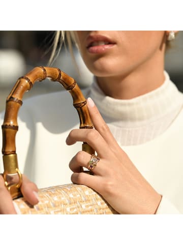 DIAMOND & CO Gold-Ring "Kamina" mit Edelsteinen