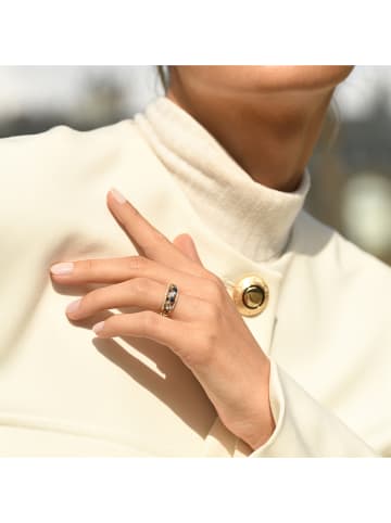 DIAMOND & CO Gouden ring "Dahra" met diamanten