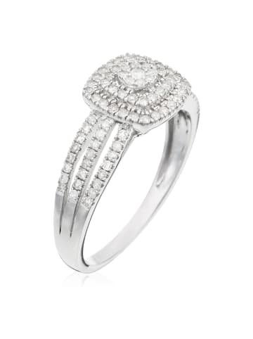 DIAMOND & CO Złoty pierścionek "Moromba" z diamentami