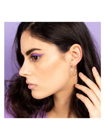 DIAMOND & CO Weißgold-Creolen "Sublime créoles"