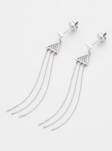 DIAMOND & CO Weißgold-Ohrstecker "Harmonie Étoilée" mit Diamanten