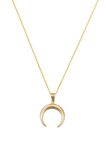 DIAMOND & CO Gold-Anhänger "Demi lune"