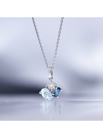 DIAMOND & CO Weißgold-Anhänger "D'ici & d'ailleurs" mit Diamanten