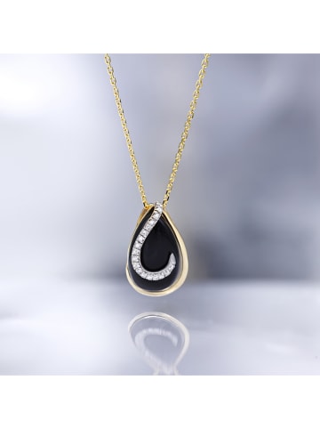 DIAMOND & CO Gold-Anhänger "Galapagos" mit Diamanten