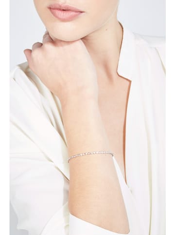 DIAMOND & CO Weißgold-Armkette "Ligne de Chance" mit Diamanten