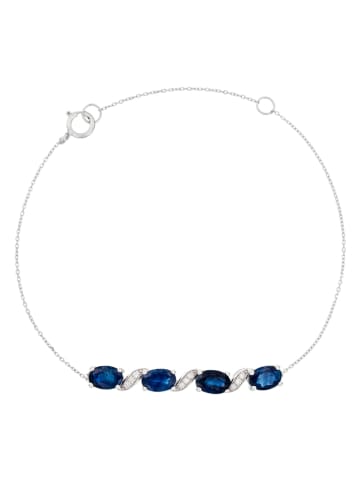 DIAMOND & CO Witgouden armband "Baru" met diamanten