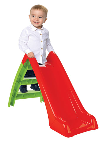 Jamara Zjeżdżalnia "Happy Slide" w kolorze czerwono-zielonym - 12 m+