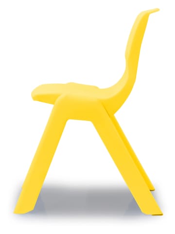 Jamara Krzesło dziecięce "Smiley" w kolorze żółtym - 3+