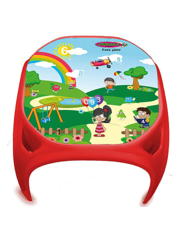 Jamara Kindertisch "Zahlenspaß XL" in Rot - ab 2 Jahren