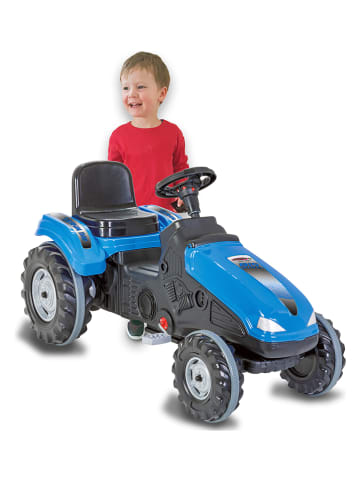 Jamara Traktor "Big Wheel" w kolorze niebieskim - 3+