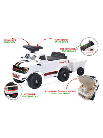 Jamara Speelvoertuig "Shelby Ford F-150 Raptor" met hanger wit - vanaf 18 maanden