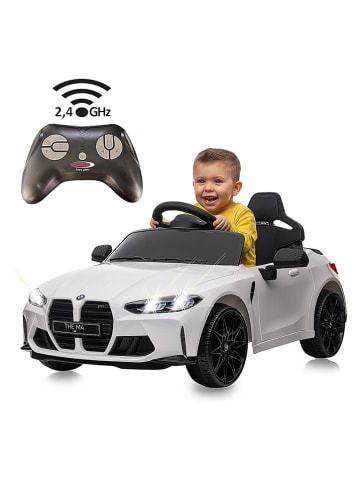 Jamara Samochód dziecięcy "BMW M4" w kolorze białym - 3+
