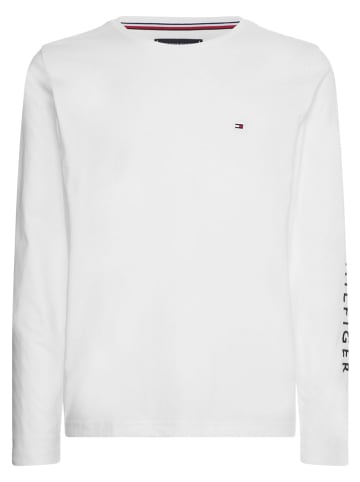 Tommy Hilfiger Longsleeve in Weiß