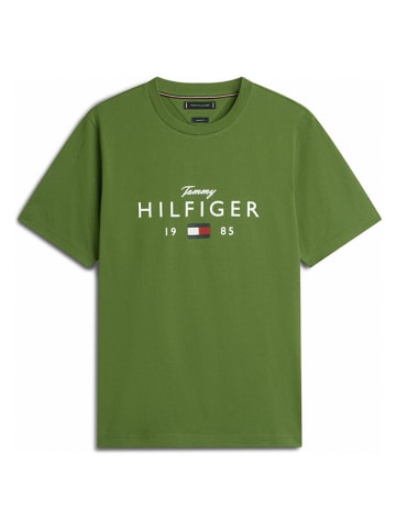 Tommy Hilfiger Koszulka w kolorze zielonym