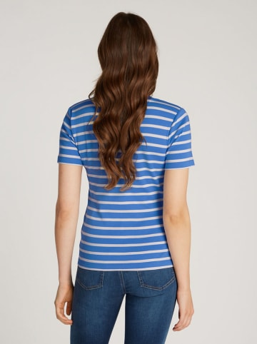 Tommy Hilfiger Shirt in Blau/ Weiß