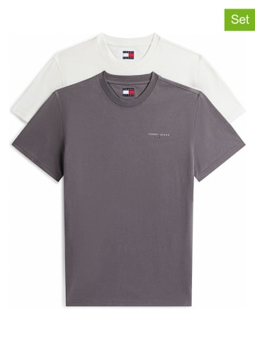 Tommy Hilfiger 2-delige set: shirts wit/grijs