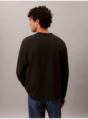 Calvin Klein Longsleeve in Schwarz