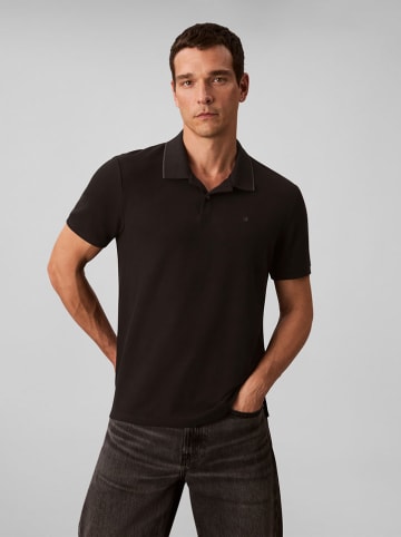 Calvin Klein Koszulka polo w kolorze czarnym