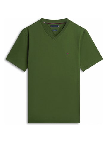 Tommy Hilfiger Koszulka w kolorze zielonym