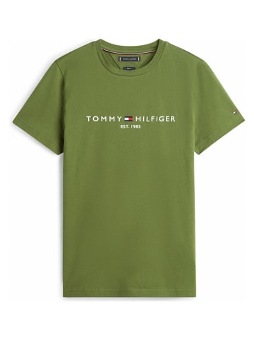 Tommy Hilfiger Koszulka w kolorze zielonym