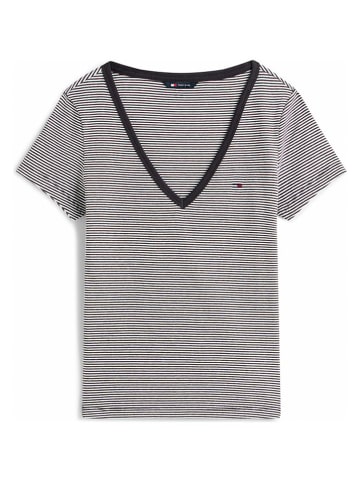 Tommy Hilfiger Shirt zwart/crème