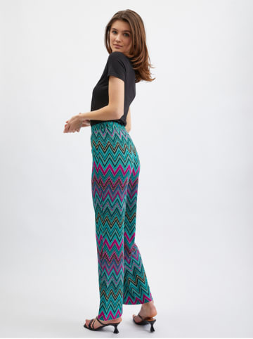 orsay Hose in Türkis/ Pink