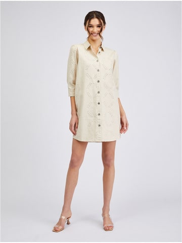 orsay Jeanskleid in Creme