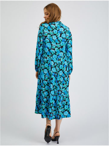 orsay Kleid in Blau/ Schwarz