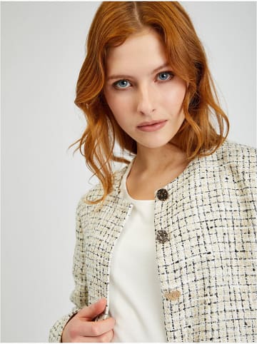 orsay Blazer in Creme/ Schwarz