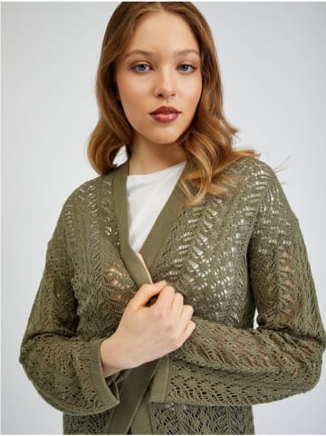 orsay Kardigan w kolorze khaki