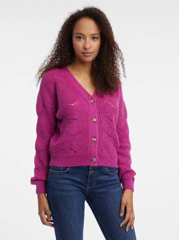 orsay Cardigan in Fuchsia