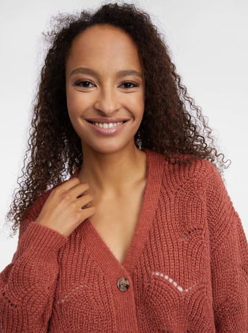 orsay Cardigan in Rotbraun