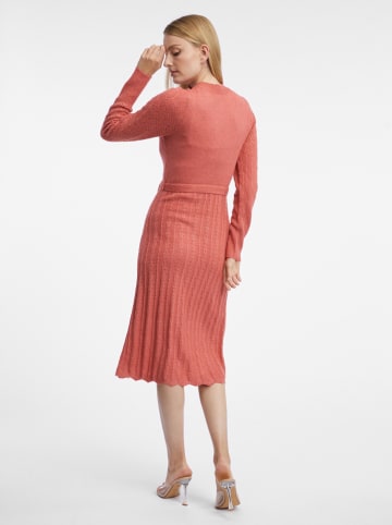 orsay Strickkleid in Koralle
