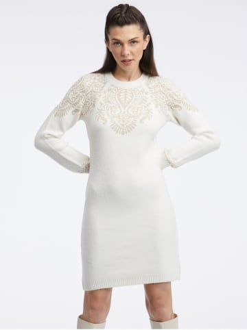 orsay Strickkleid in Weiß