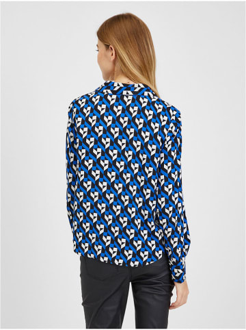 orsay Hemd in Blau/ Schwarz